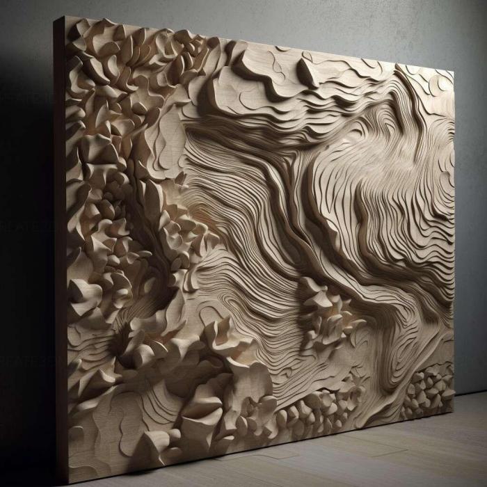 نموذج ثلاثي الأبعاد لآلة CNC 3D Art 